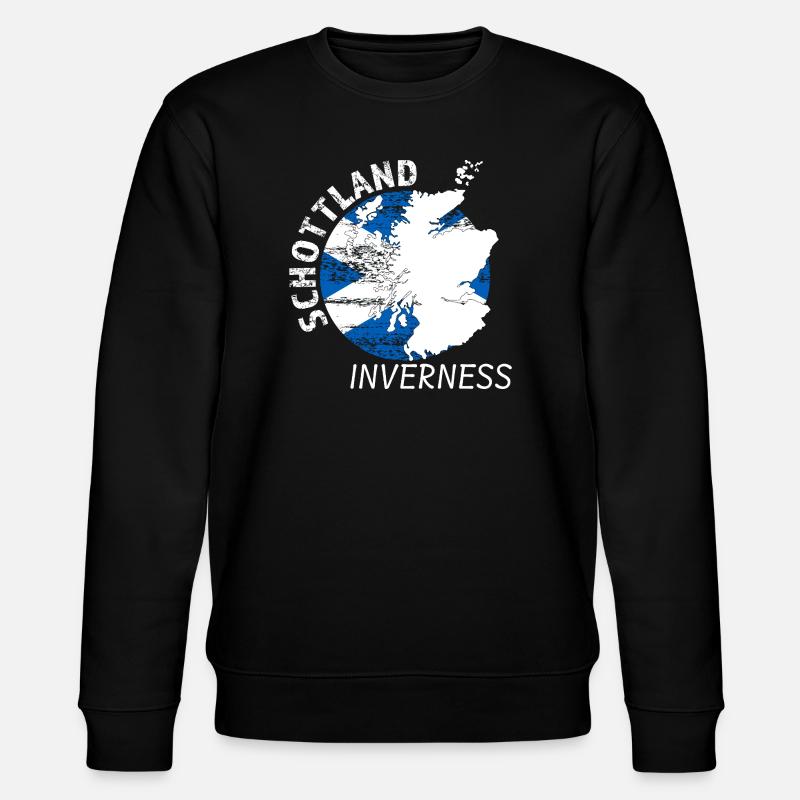 Inverness - Stanley/Stella Unisex Bio-Sweatshirt CHANGER  - Schwarz
