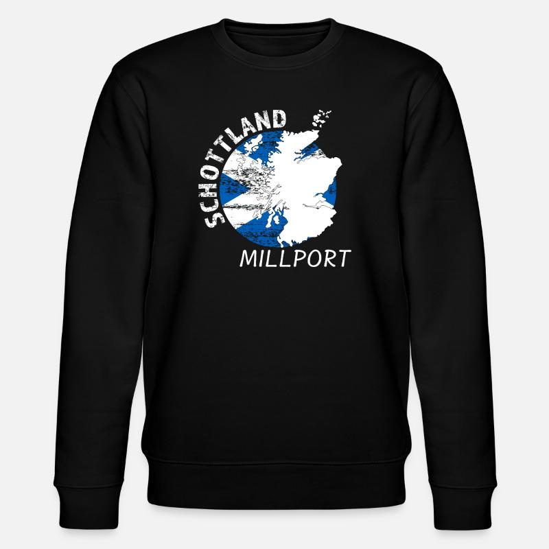 Millport - Stanley/Stella Unisex Bio-Sweatshirt CHANGER  - Schwarz