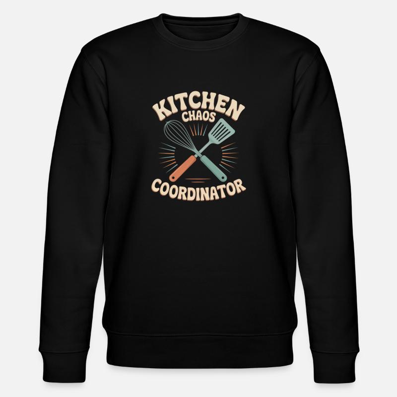 Küchenhumor - Stanley/Stella Unisex Bio-Sweatshirt CHANGER - Schwarz