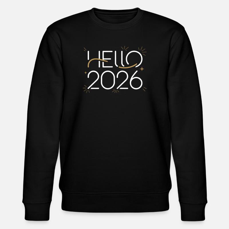 Bonjour à la Célébration Néon 2026 - Sweat bio CHANGER Stanley/Stella Unisexe - noir