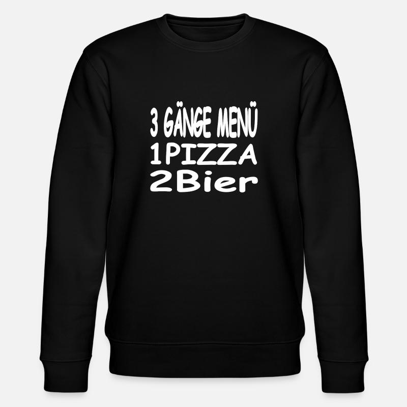Bière - Sweat bio CHANGER Stanley/Stella Unisexe - noir