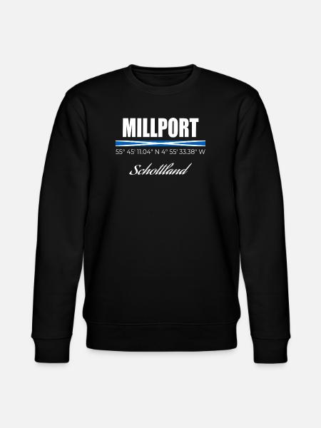 Millport - Sweat bio CHANGER Stanley/Stella Unisexe - noir