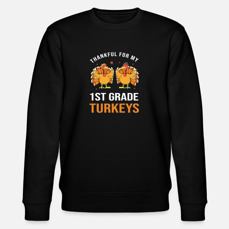 Thanksgiving Enseignant Enseignant - Sweat bio CHANGER Stanley/Stella Unisexe - noir