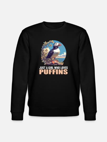 Puffin Papageientaucher - Stanley/Stella CHANGER Unisex Organic Sweatshirt - black