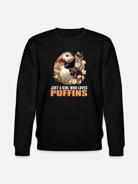 Puffin Papageientaucher - Stanley/Stella CHANGER Unisex Organic Sweatshirt - black