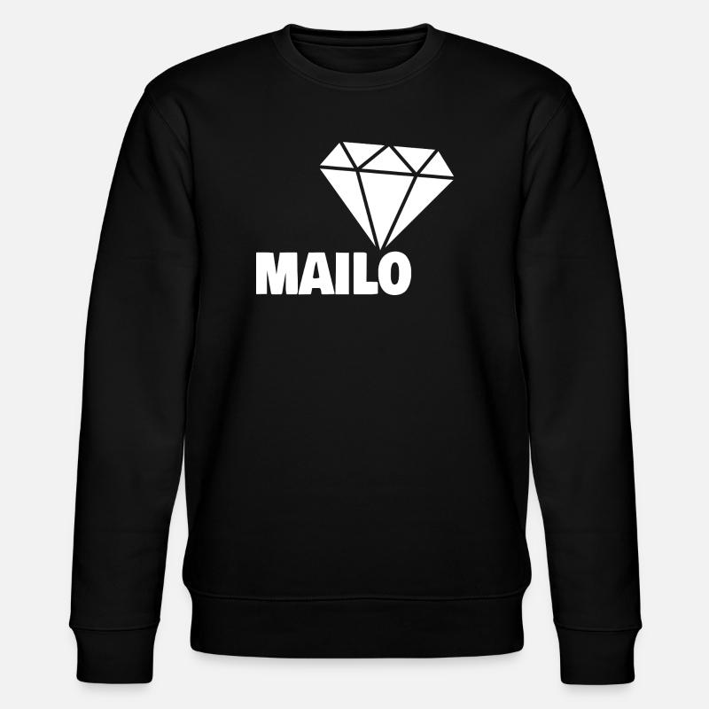 Mailo as a noble - Stanley/Stella CHANGER Unisex Organic Sweatshirt - black