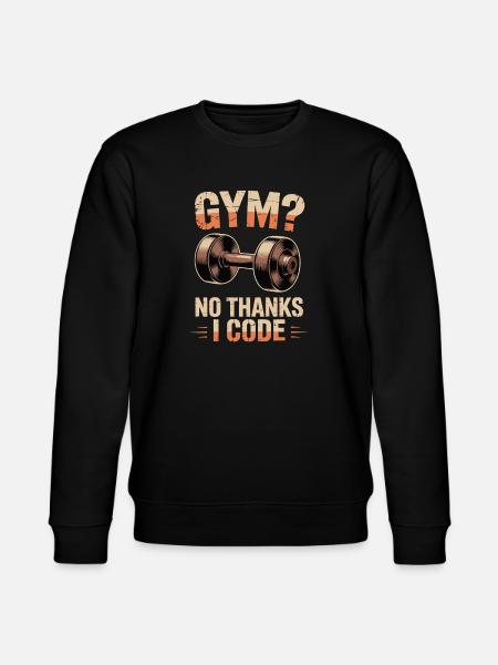 Witzige Grafik zum Thema Programmierung - Stanley/Stella Unisex Bio-Sweatshirt CHANGER - Schwarz