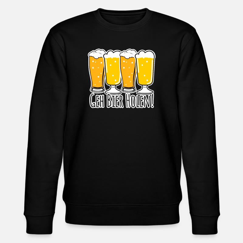 Va chercher de la bière ! - Sweat bio CHANGER Stanley/Stella Unisexe - noir