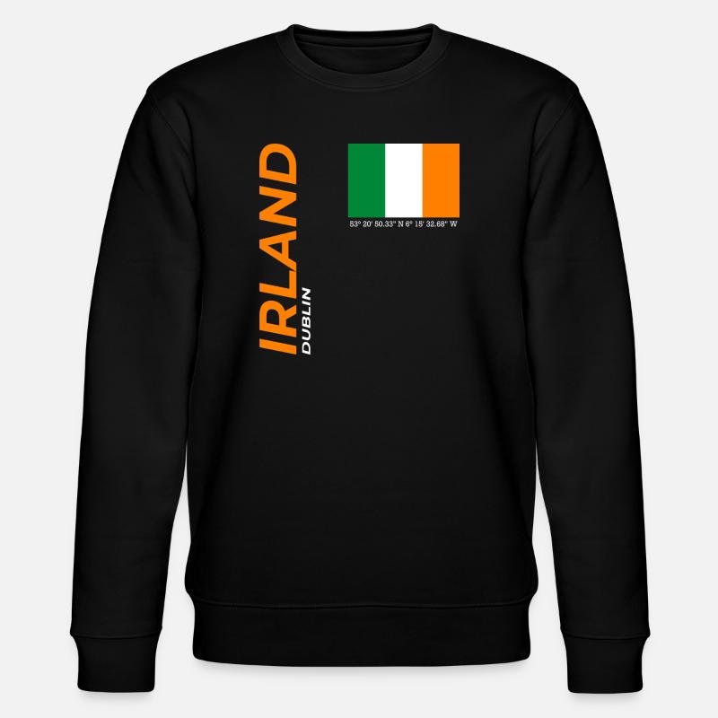 Dublin - Sweat bio CHANGER Stanley/Stella Unisexe - noir