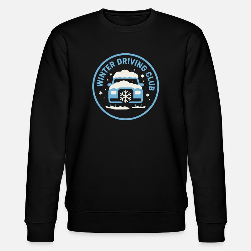 Kaltes Staatsleben Geschenk Eiskalte - Stanley/Stella Unisex Bio-Sweatshirt CHANGER  - Schwarz