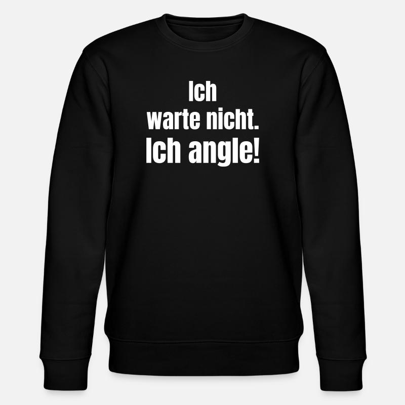 I Angle Spell Block - Stanley/Stella CHANGER Unisex Organic Sweatshirt - black