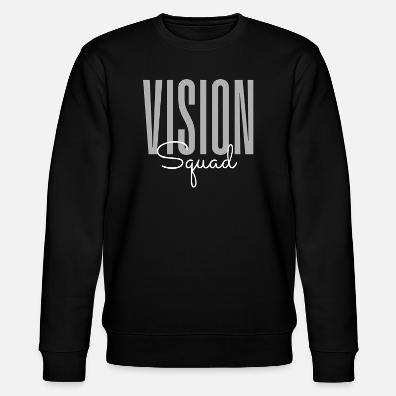 vision squad - Stanley/Stella CHANGER Unisex Organic Sweatshirt - black
