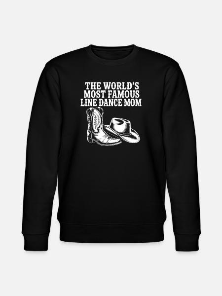 Weltberühmte Line-Dance-Mama Western - Stanley/Stella Unisex Bio-Sweatshirt CHANGER - Schwarz