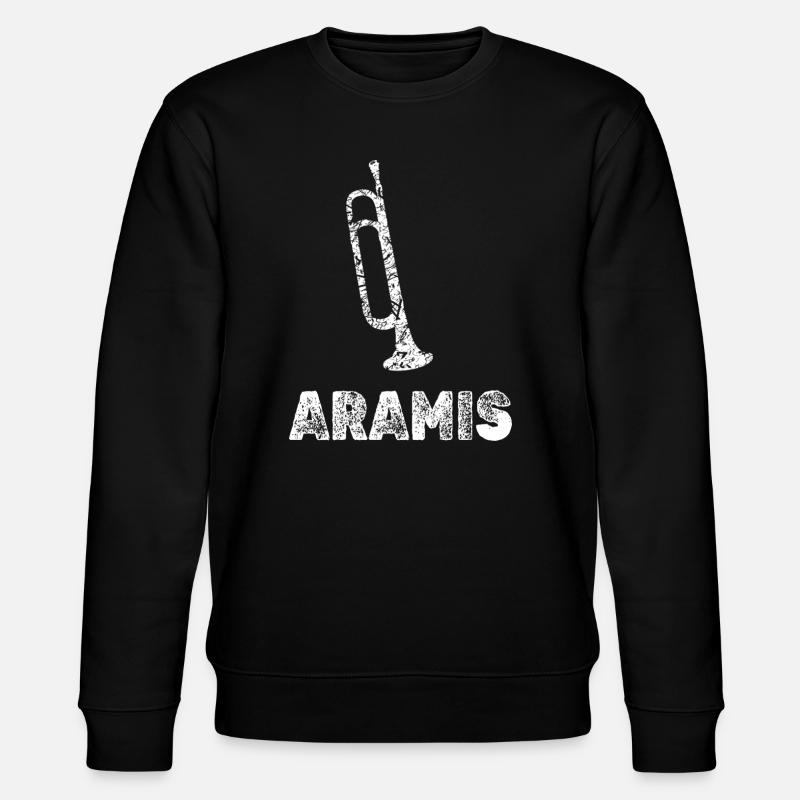 Aramis als Blasmusik - Stanley/Stella Unisex Bio-Sweatshirt CHANGER  - Schwarz