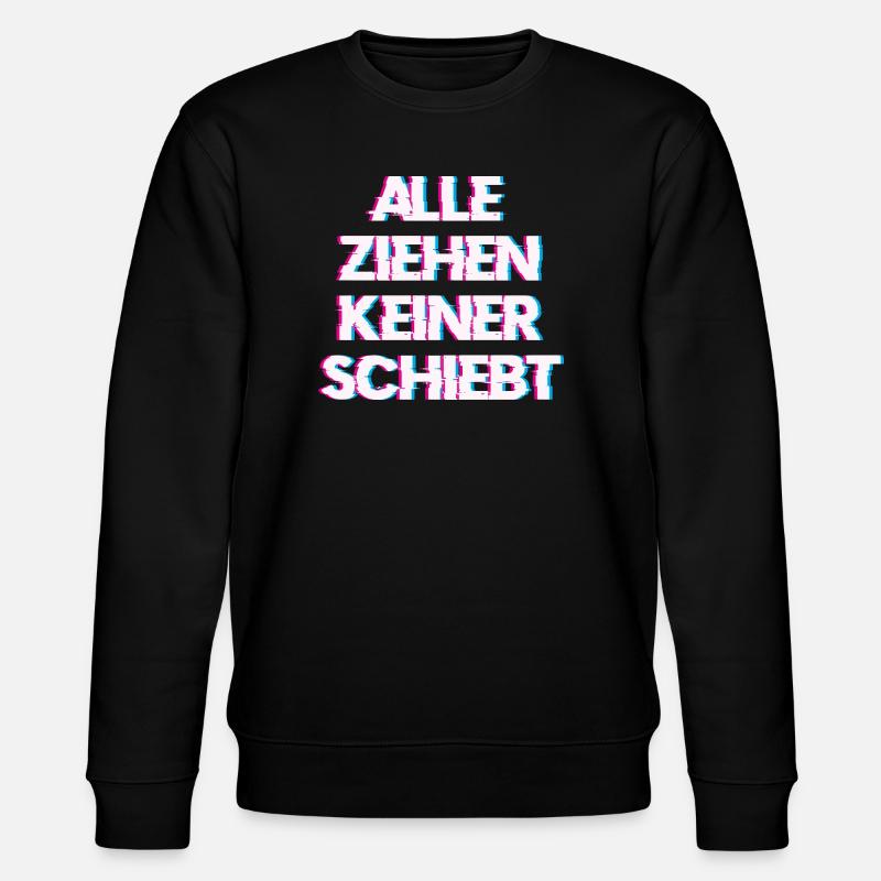 Hardtekk Tekk - Stanley/Stella Unisex Bio-Sweatshirt CHANGER  - Schwarz