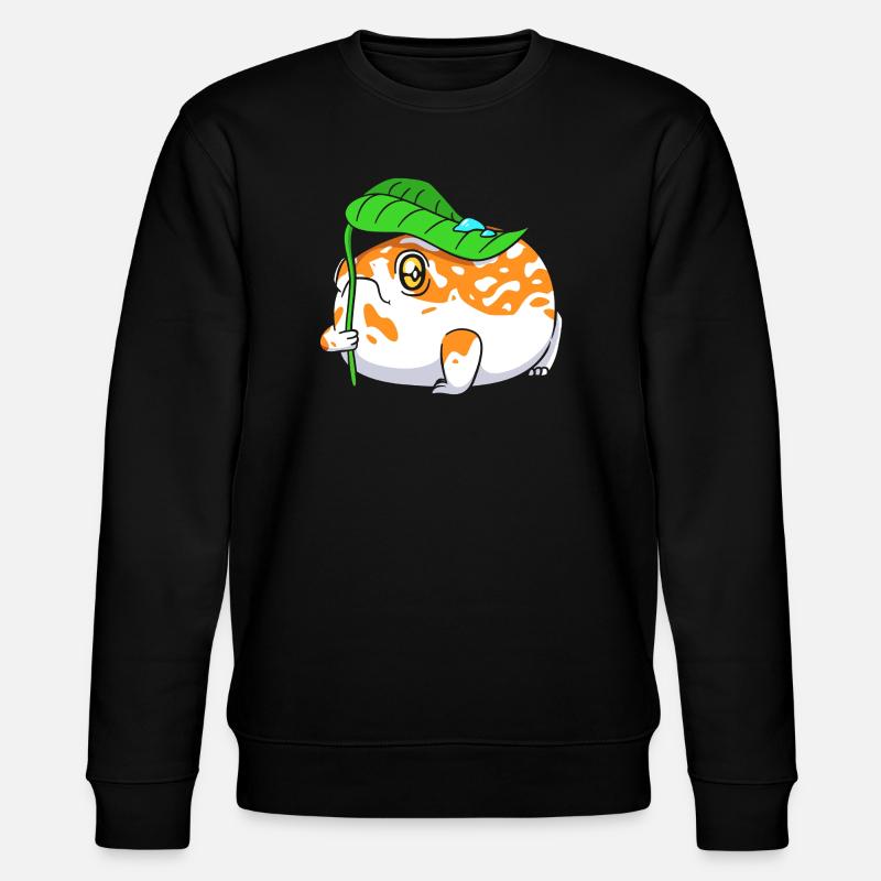 Frosch Desert Rain Frog - Stanley/Stella Unisex Bio-Sweatshirt CHANGER  - Schwarz
