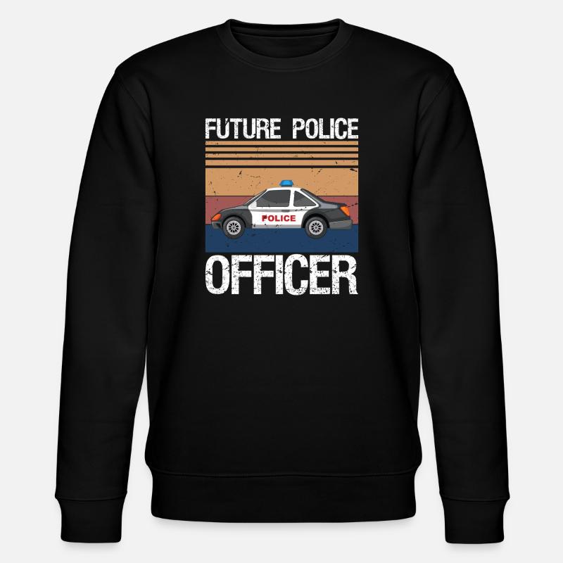 Future policière, policière, policière, - Sweat bio CHANGER Stanley/Stella Unisexe - noir