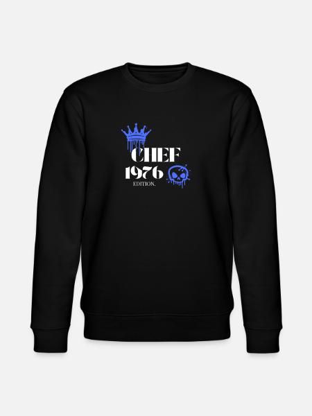 Édition Chef 1976 49e anniversaire Déclaration - Sweat bio CHANGER Stanley/Stella Unisexe - noir