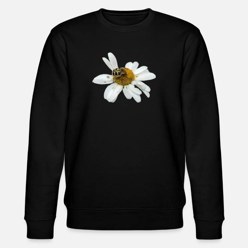 Pinselkäfer - Stanley/Stella Unisex Bio-Sweatshirt CHANGER  - Schwarz