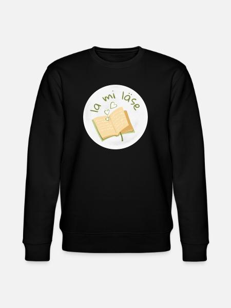 la mi läse - Stanley/Stella CHANGER Unisex Organic Sweatshirt - black