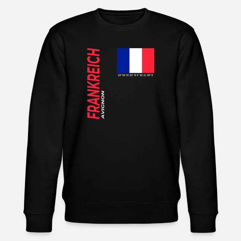 Avignon - Stanley/Stella CHANGER Unisex Organic Sweatshirt - black