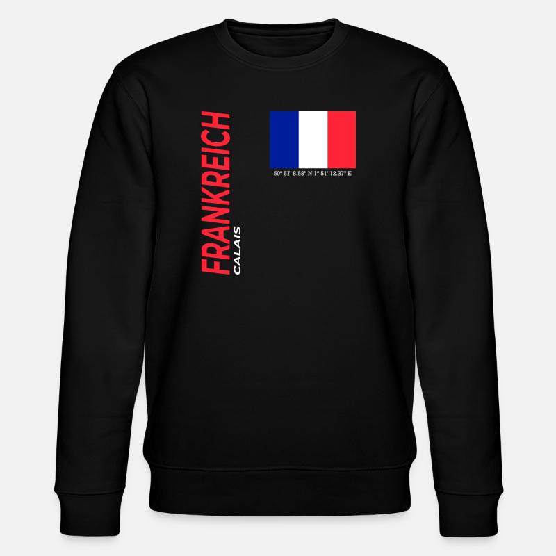 Calais - Sweat bio CHANGER Stanley/Stella Unisexe - noir