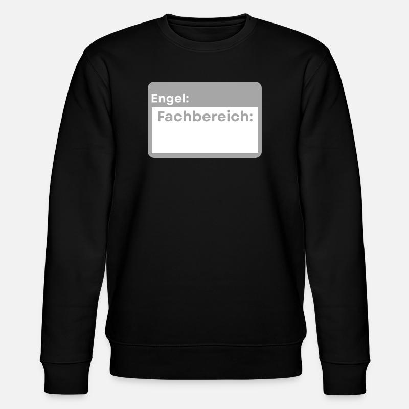 Bitte Design hochladen - Stanley/Stella Unisex Bio-Sweatshirt CHANGER  - Schwarz