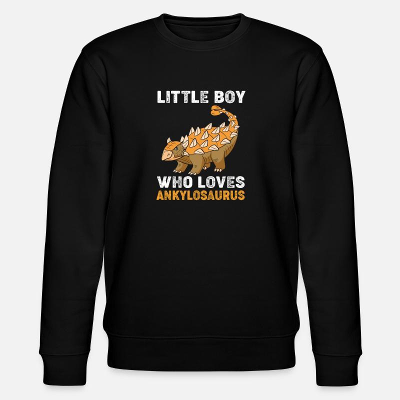 Ankylosaurus - Stanley/Stella Unisex Bio-Sweatshirt CHANGER - Schwarz