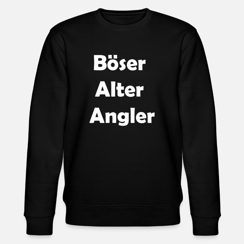 Bad Old Pêcheur – Résumé imprimé - Sweat bio CHANGER Stanley/Stella Unisexe - noir