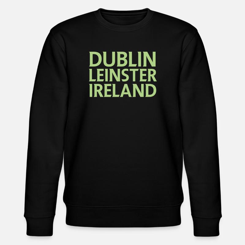 Dublin – Irlande Textdesign - Sweat bio CHANGER Stanley/Stella Unisexe - noir
