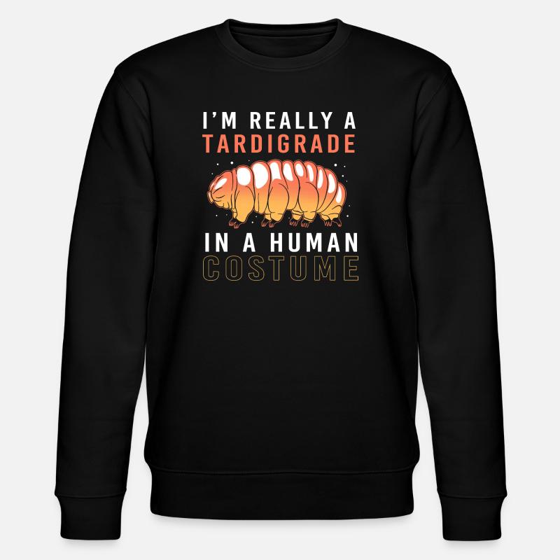 Tardigrade Tardigrade Water Bear Tardigrade - Stanley/Stella CHANGER Unisex Organic Sweatshirt - black