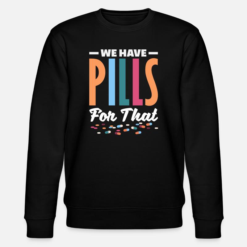 Apotheker Pharmazeutisch-technischer - Stanley/Stella Unisex Bio-Sweatshirt CHANGER  - Schwarz