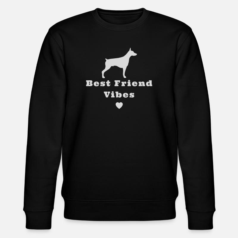 Doberman - Stanley/Stella Unisex Bio-Sweatshirt CHANGER  - Schwarz