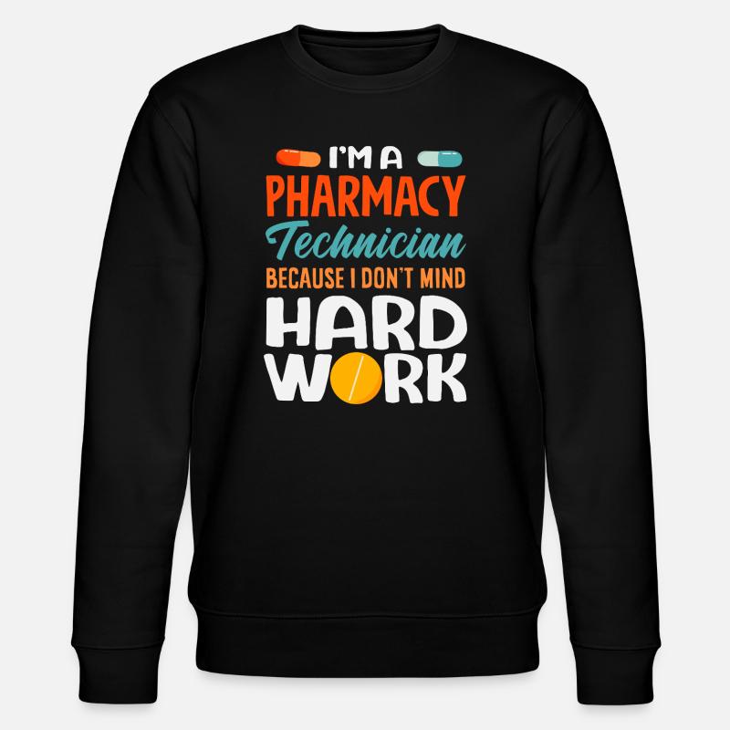 Pharmacist Pharmaceutical Technical - Stanley/Stella CHANGER Unisex Organic Sweatshirt - black