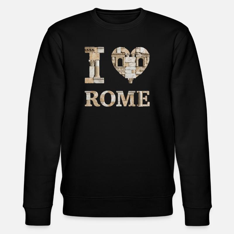 Rome – Ville éternelle - Sweat bio CHANGER Stanley/Stella Unisexe - noir
