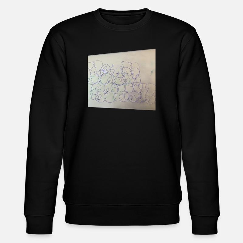 Verzerrtes Berlin Souvenir - Stanley/Stella Unisex Bio-Sweatshirt CHANGER  - Schwarz