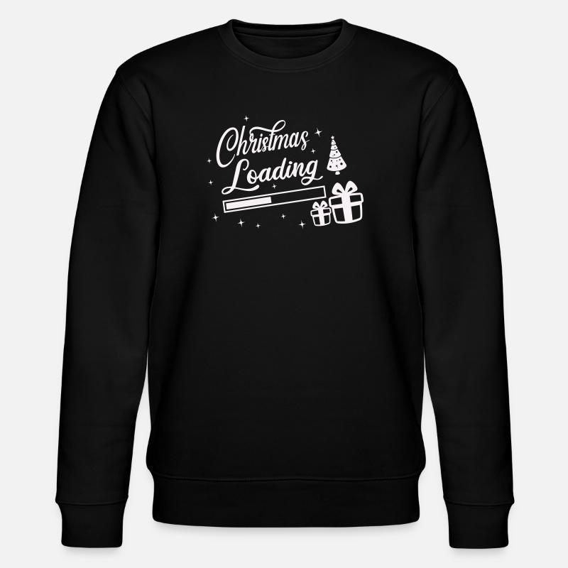 Christmas Loading - Stanley/Stella Unisex Bio-Sweatshirt CHANGER  - Schwarz
