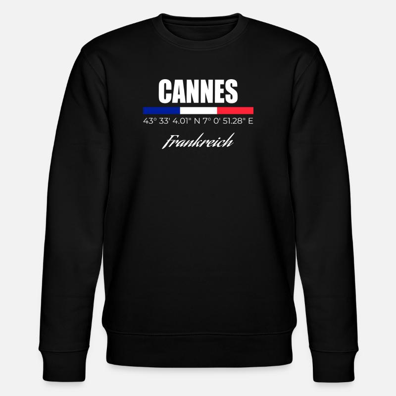 Cannes - Stanley/Stella CHANGER Unisex Organic Sweatshirt - black