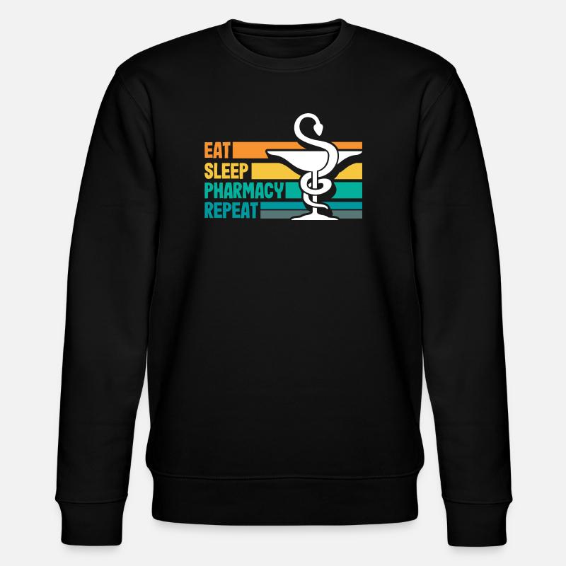 Pharmacist Pharmaceutical Technical - Stanley/Stella CHANGER Unisex Organic Sweatshirt - black