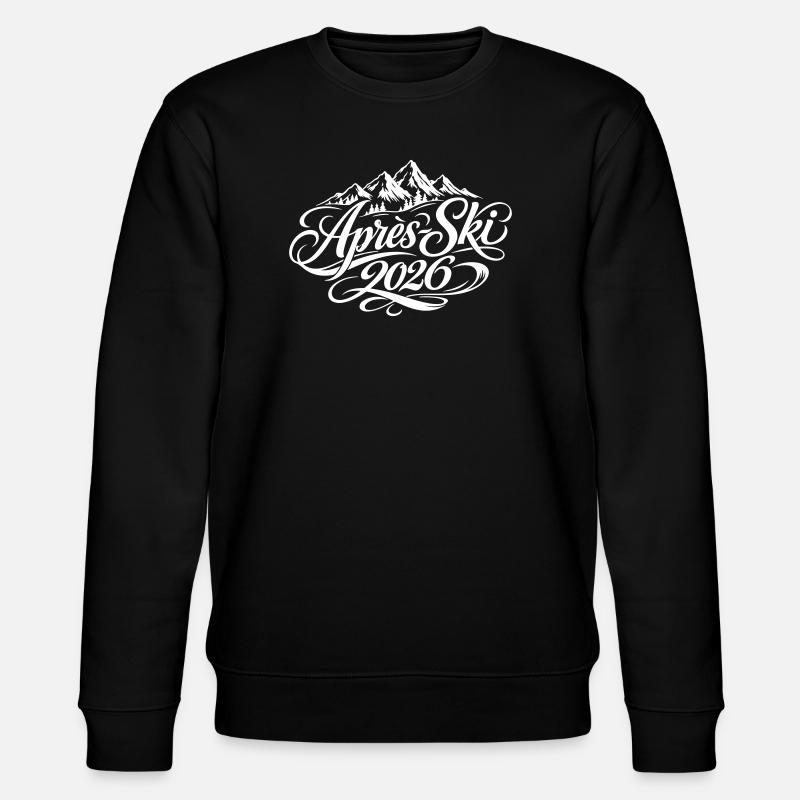 Apres Ski 2026 - Stanley/Stella Unisex Bio-Sweatshirt CHANGER  - Schwarz