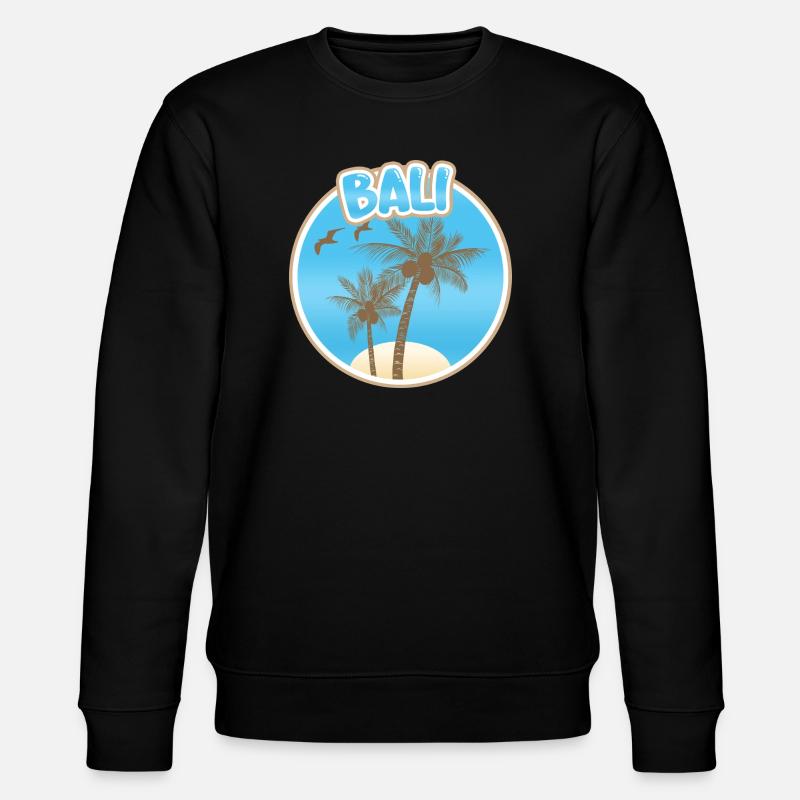 Gift for Bali - Stanley/Stella CHANGER Unisex Organic Sweatshirt - black