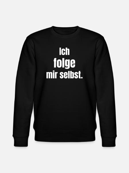 I Follow Myself: Self-Leadership - Stanley/Stella CHANGER Unisex Organic Sweatshirt - black
