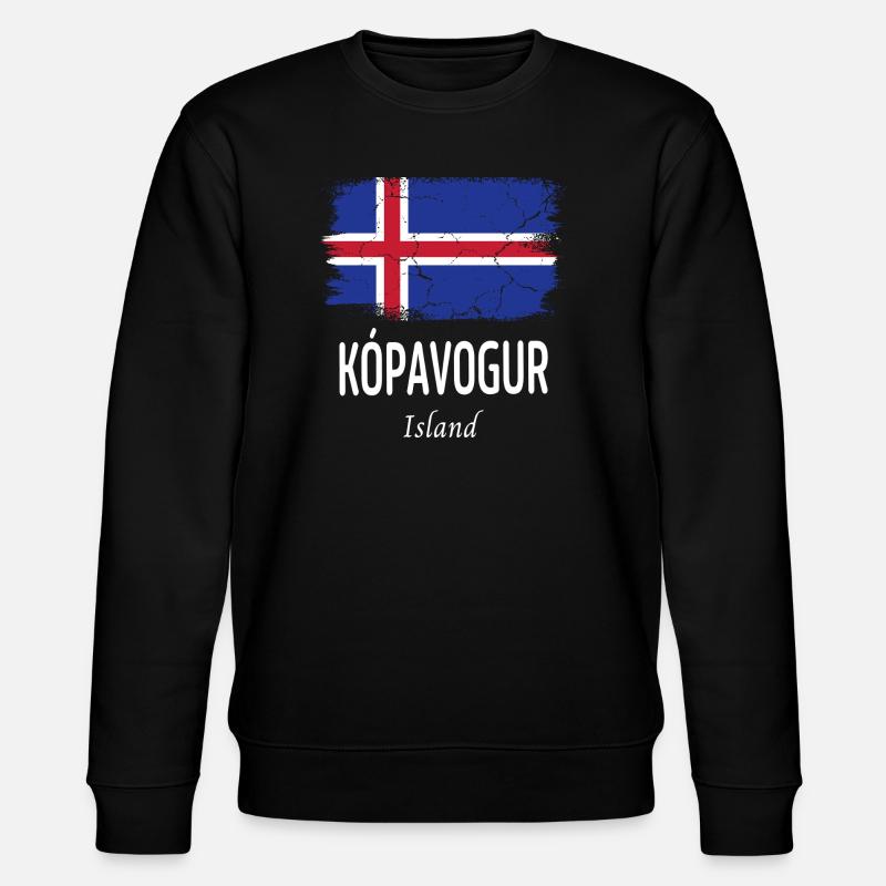 Kopavogur - Stanley/Stella CHANGER Unisex Organic Sweatshirt - black