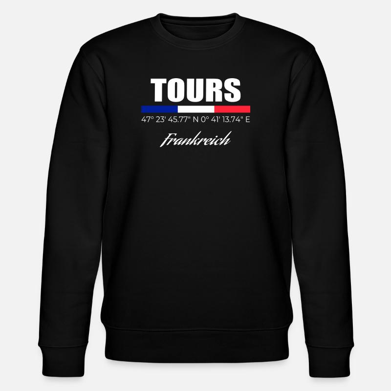Tours - Stanley/Stella Unisex Bio-Sweatshirt CHANGER  - Schwarz
