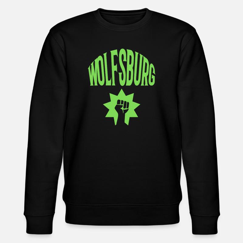 Wolfsburg - Sweat bio CHANGER Stanley/Stella Unisexe - noir