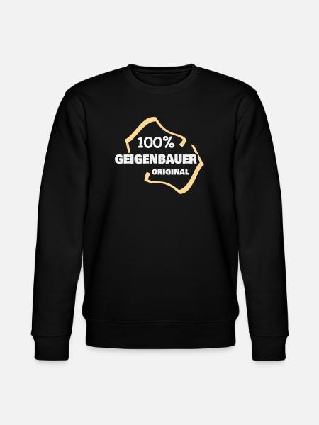 Gift for violin makers - Stanley/Stella CHANGER Unisex Organic Sweatshirt - black