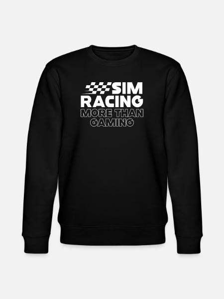 Sim Racing: More Than Gaming - Stanley/Stella CHANGER Unisex Organic Sweatshirt - black