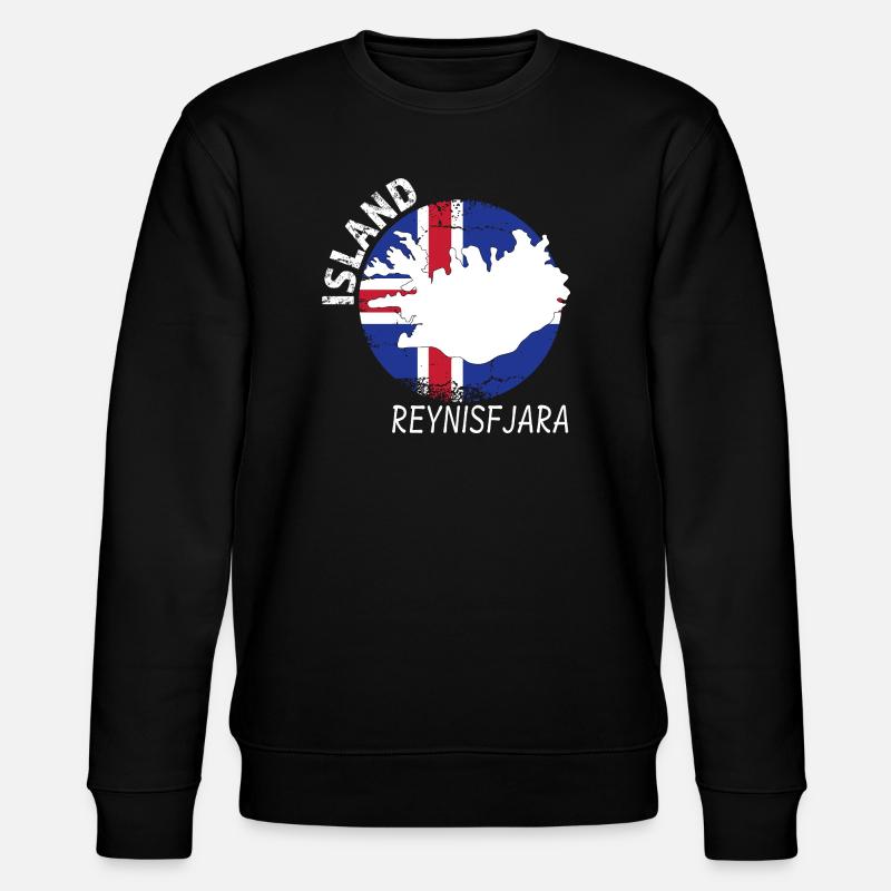Reynisfjara - Sweat bio CHANGER Stanley/Stella Unisexe - noir