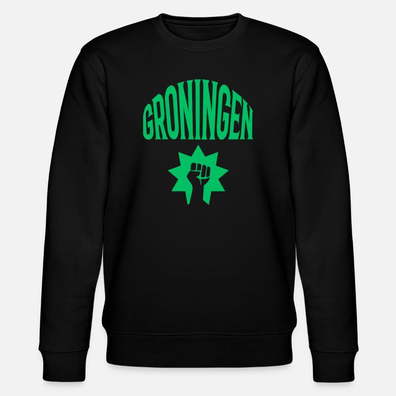 Groningue - Sweat bio CHANGER Stanley/Stella Unisexe - noir