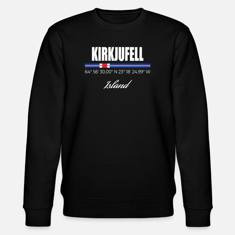 Kirkjufell - Stanley/Stella CHANGER Unisex Organic Sweatshirt - black